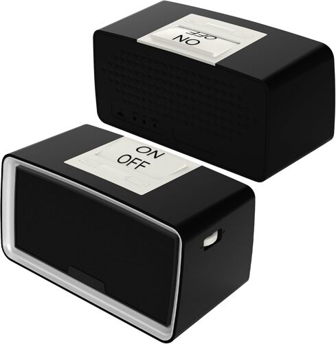 Lecteur de Musique Simple pour Les Personnes âgées, Lecteur de Livres Audio Facile avec Carte TF 32GB et Lecteur de Cartes pour la démence, l'Alzheimer, Les malvoyants (Bleu)