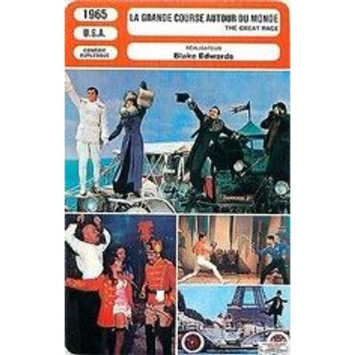 Fiche Monsieur Cinema La Grande Course Autour Du Monde