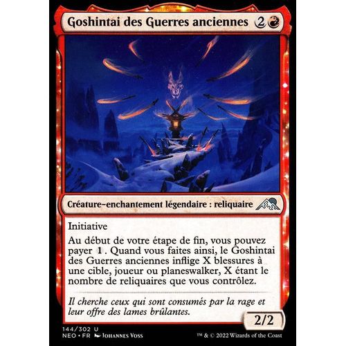 Goshintai Des Guerres Anciennes - Magic - Kamigawa La Dynastie Néon - U - 144/302