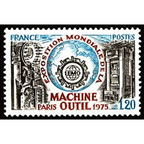 Exposition Mondiale De La Machine-Outil Année 1975 N° 1842 Yvert Et Tellier Luxe