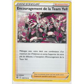 Carte Pokemon - Encouragement De La Team Yell - 149/172 - Épée Et Bouclier 9 - Stars Etincelantes - Eb9 - Vf