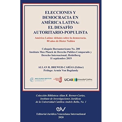 Elecciones Y Democracia En América Latina