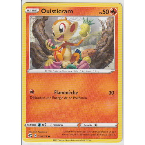 Carte Pokemon - Ouisticram - 024/172 - Épée Et Bouclier 9 - Stars Etincelantes - Eb9 - Vf