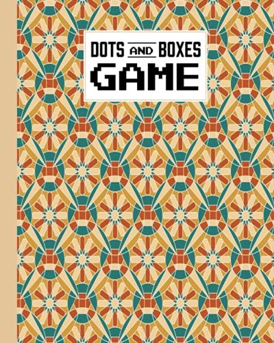Dots And Boxes Game: Dots & Boxes Activity Book Motif Cover - 120 Pages!, Dots And Boxes Game Notebook - Short Or Long Games (8.5 X 11 Inches) By Robert G Barton