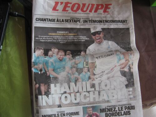 L'equipe 22656 Affaire Sextape Benzema: Des Revelations Exclusives