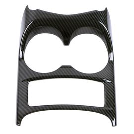 Autocollant Anti-Rayures Pour Nissan Qashqai J11 2014 2020,Boîte De Changement De Vitesse,Porte-Gobelet D'eau,Couvercle De Garniture - Type A Carbon Fiber Color
