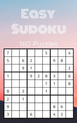 Sudoku Puzzle Book: 160 Easy Puzzles