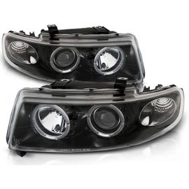 Phares Avant Seat Leon / Toledo 04.99-08.04 Angel Eyes Noir