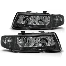 Phares Avant Seat Leon / Toledo 04.99-08.04 Angel Eyes Noir
