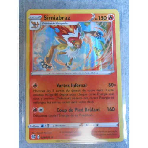 Simiabraz Holo 026/172 - Eb9 - Stars Etincelantes - Vf