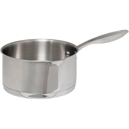 Five - Casserole En Inox Haute Qualité Avec Bec Verseur D 18 Cm Tous Feux Y Compris Induction[X173]