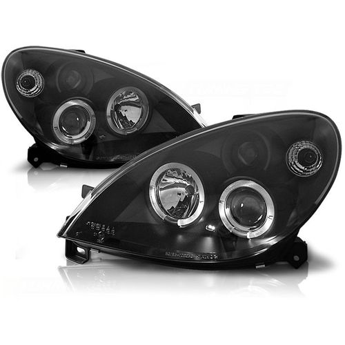 Phares Avant Citroen Xsara 09.00 - 10.04 Angel Eyes Noir