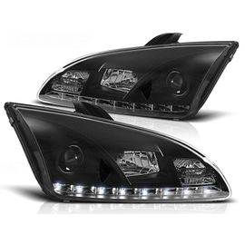 Phares Avant Ford Focus Ii 09.04-01.08 Daylight Noir