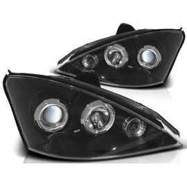 Phares Avant Ford Focus 11.01-10.04 Angel Eyes Noir