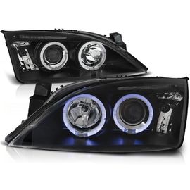 Phares Avant Ford Mondeo 09.00-05.07 Angel Eyes Noir