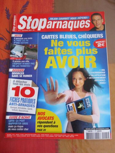 Stop Arnaques 1 - Cartes Bleues, Chequiers, Ne Vous Faites Plus Avoir. Divorce. Pv. Loto