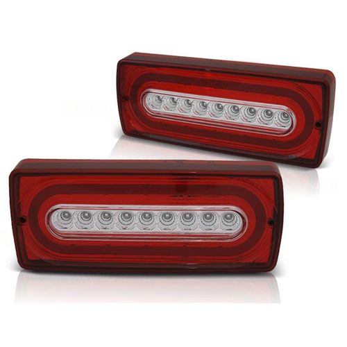 Feux Arrieres Mercedes W463 G-Klasa 90-12 Rouge Blanc Led
