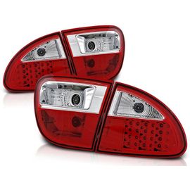 Feux Arrière Seat Leon 04.99-08.04 Rouge Blanc Led