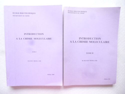 Introduction A La Chimie Moléculaire  En   2  Tomes 