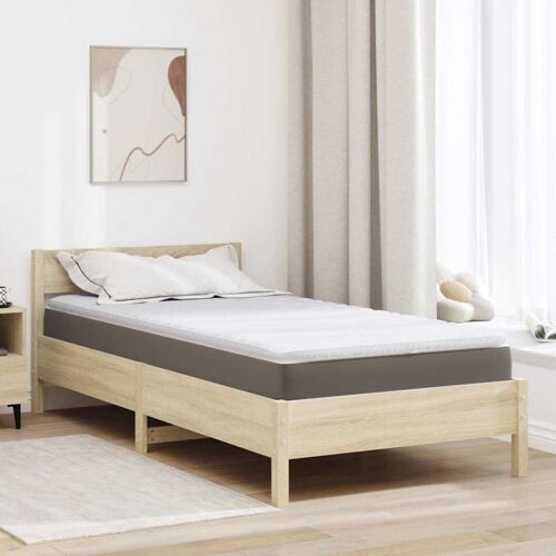 Vidaxl Coussins De Matelas Blanc 100 X 200 Cm Polyester Sans Colle