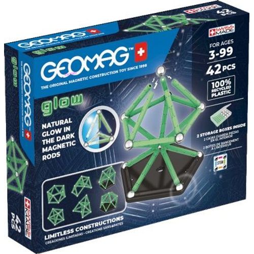 Glow G.L. Geomag - Ecofriendly 42 Pcs Glow
