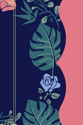 Notebook: Floral Notebook: 6x9 Inches,100 Lined Pages