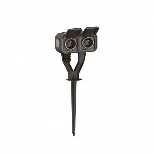 Piquet de jardin avec 2 prises 2P+T précâblées - étanche - Plexo LEGRAND