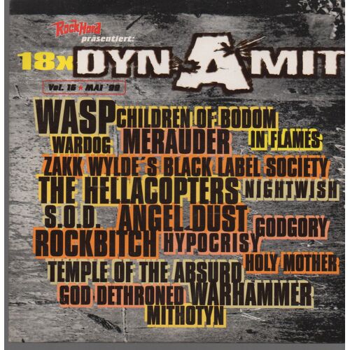 18 X Dyn A Mit, Compilation Rock