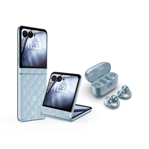 PACK SMARTPHONE MOTOROLA RAZR 60 6.9 5G DOUBLE SIM 256 GO ICE MELT + MOTO BUDS LOOP COLLECTION SWAROVSKI