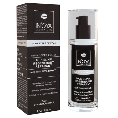 Mon Elixir Régénérant Réparant - In'oya - Soin De Nuit Régénérant Visage & Corps 