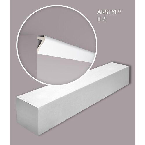 NMC IL2-box ARSTYL Noel Marquet 1 carton 20 pièces Corniche Éclairage indirect design moderne blanc | 40 m