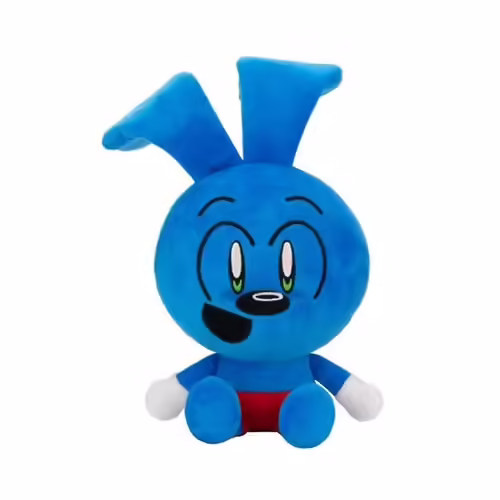 Riggy Le Jouet En Peluche Runkey, Peluche Riggy Bleu/Riggy Lapin Singe En Peluche, Poupée En Peluche Douce Cartoon Monster Merch Cadeaux Parfait(10.2in)