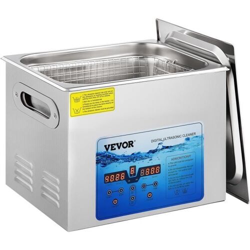15L Nettoyeur À Ultrason Professionnel - VEVOR - Nettoyeur Ultrasons avec Minuterie Numérique