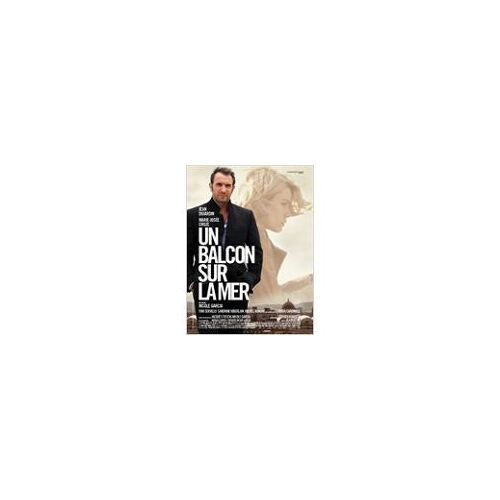 1 Un Balcon Sur La Mer - Nicole Garcia - Jean Dujardin - Michel Aumont - Sandrine Kiberlain - Affiche De Cinéma Pliée 120x160 Cm
