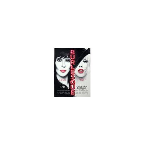 Burlesque - Steve Antin - Cher - Christine Aguilera - Eric Dane - Affiche De Cinéma Pliée 120x160 Cm