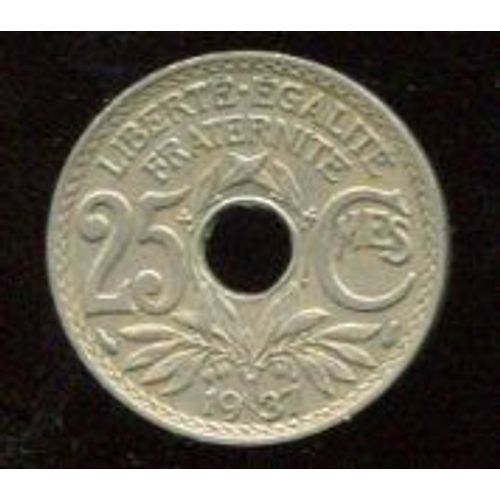 25 Centimes 1937