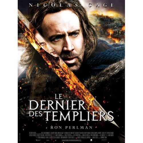 Le Dernier Des Templiers - Season Of The Witch - Dominic Sena - Nicolas Cage - Ron Perlman - Affiche De Cinéma Pliée 120x160 Cm