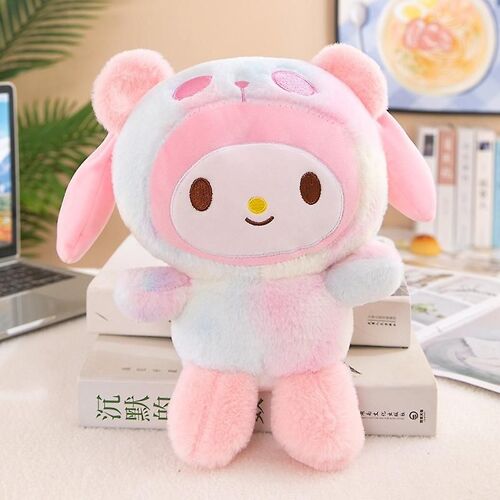 Sanrio 25cm Anime Sanriod Jouets Kawaii Kuromi Mymelody Cinnamorol Peluche Doux Animaux En Peluche Poupée Doudou Oreiller Noël Cadeau Décor