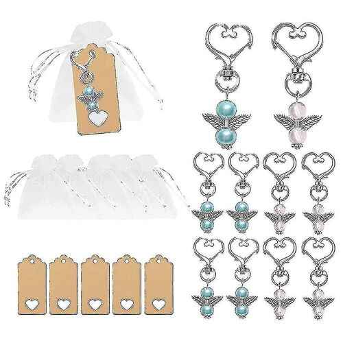 Pendentif Ange Gardien, Invité Cadeau Ange Gardien Avec Sac En Organza