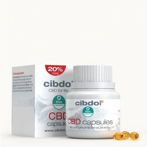 Caps Gélule Cbd 20% Cibdol 