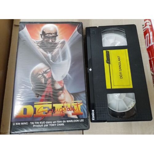 Cassette Vidéo Vhs - Défi Sanglant (Shaolin Contre Manchu) - Chang-Hua Chou