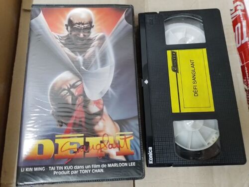 Cassette Vidéo Vhs - Défi Sanglant (Shaolin Contre Manchu) - Chang-Hua Chou