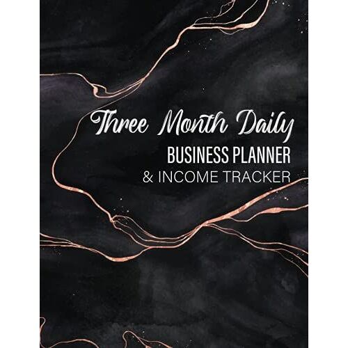 3 Month Daily Business Planner & Income Tracker: For The Small Business Owner