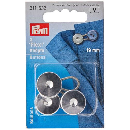 Boutons Flexi 19mm Pour Chemise 3pcs