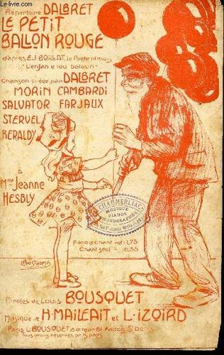 Le Petit Ballon Rouge - Hommage A Monsieur E.J Boillat - Chanson