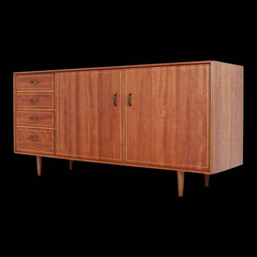 Enfilade En Teck Vintage Bois