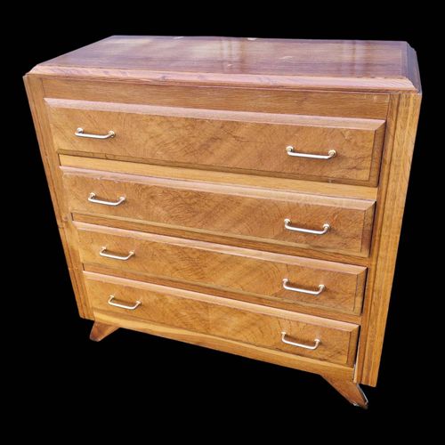 Commode 4 Tiroirs Bois