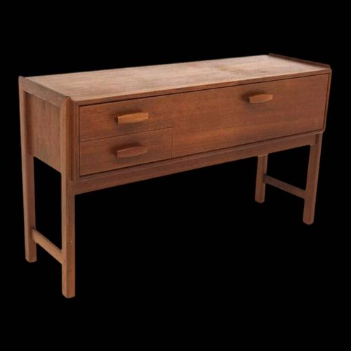 Commode Scandinave En Teck Sude 1960 Bois