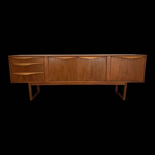 Unique Buffet Stonehill Des Annes 1960 En Teck Bois