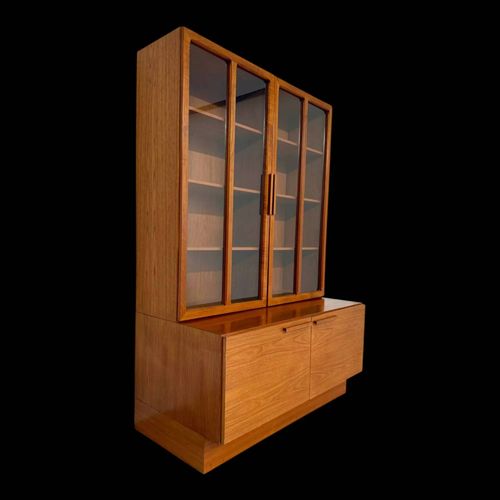 Ancien Meuble Vitrine Design Scandinave Larsen Faarup Mbelfabrik An70 Bois